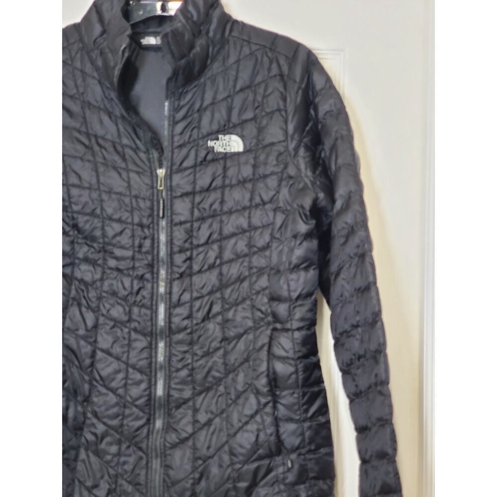 The North Face ThermoBall Insulated Jacket Women S Black Full Zip (Embroidered) - Picture 16 of 16